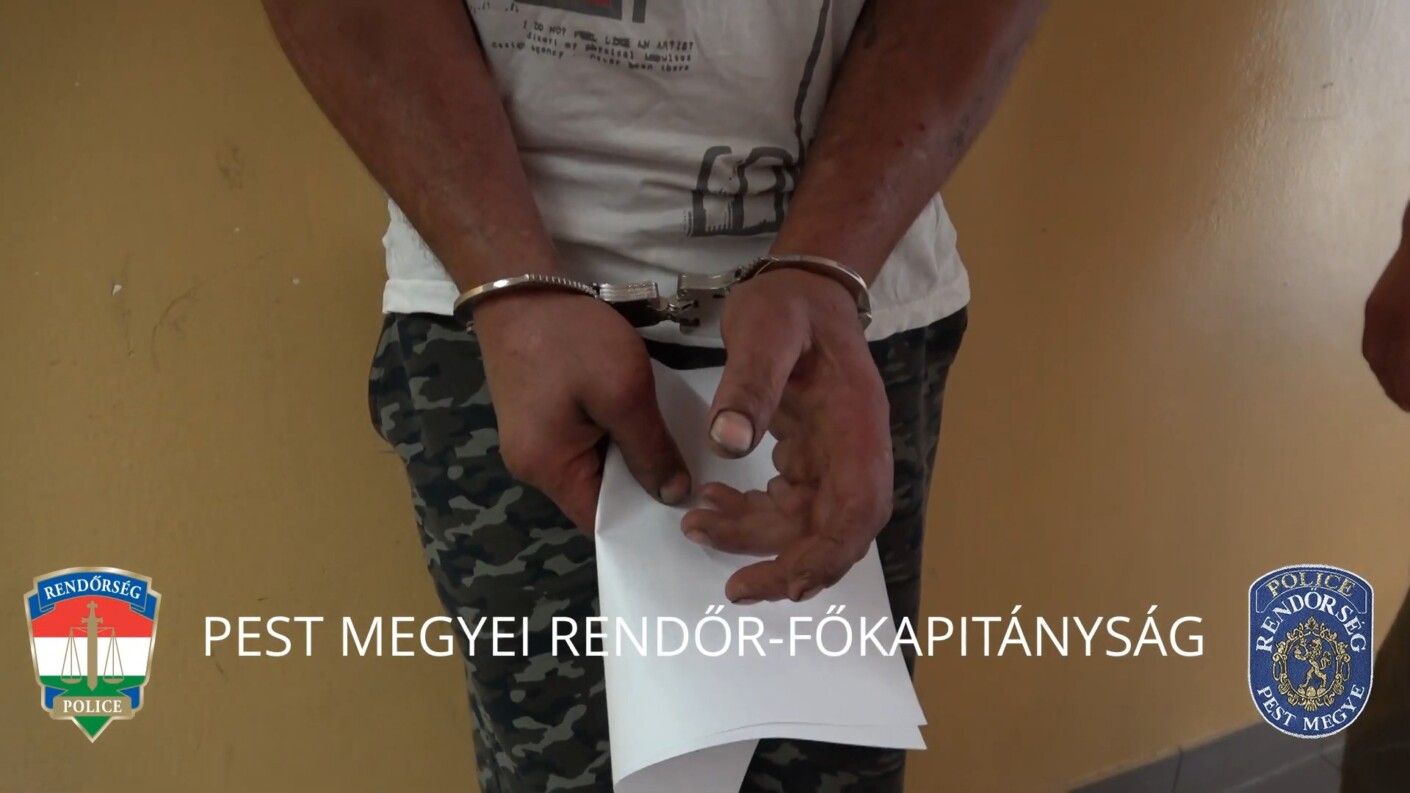 Saját fegyverét fogták rá a férfira