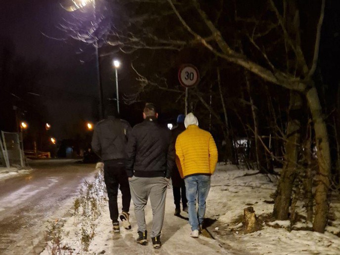 Az antifák a túra alatt is támadni akartak