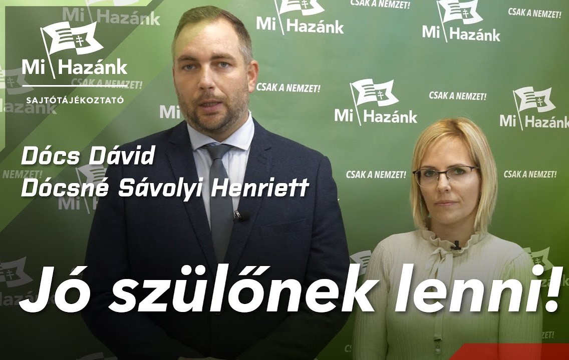 Dócs Dávid: Jó szülőnek lenni!