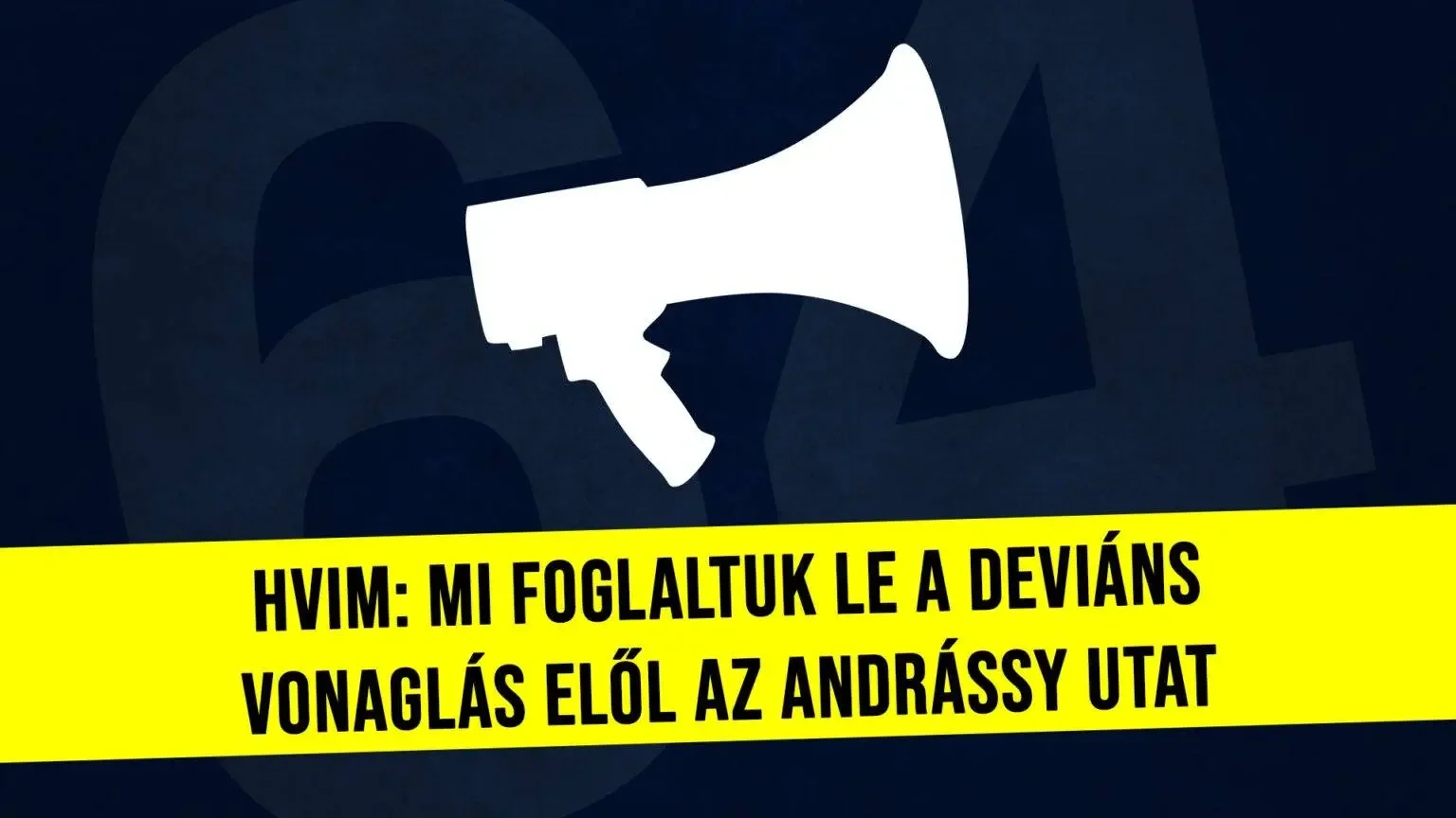 A HVIM foglalta le a „Pride” elől az Andrássy utat