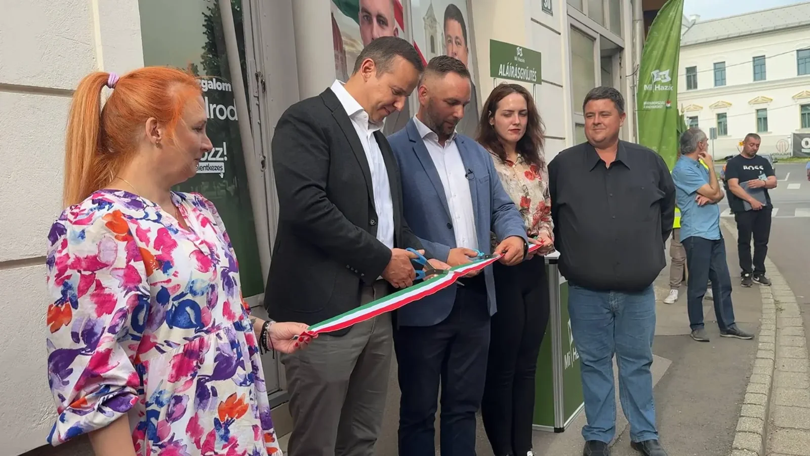 ,,A hazaszeretet a mi igazi erőnk" - irodát nyitott Gyöngyösön a Mi Hazánk (+VIDEÓ)