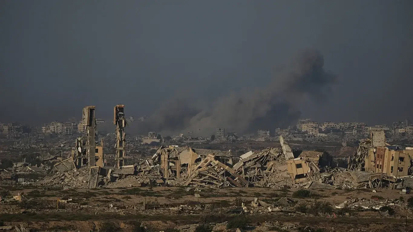 Kép: AP Photo/Abdel Kareem Hana