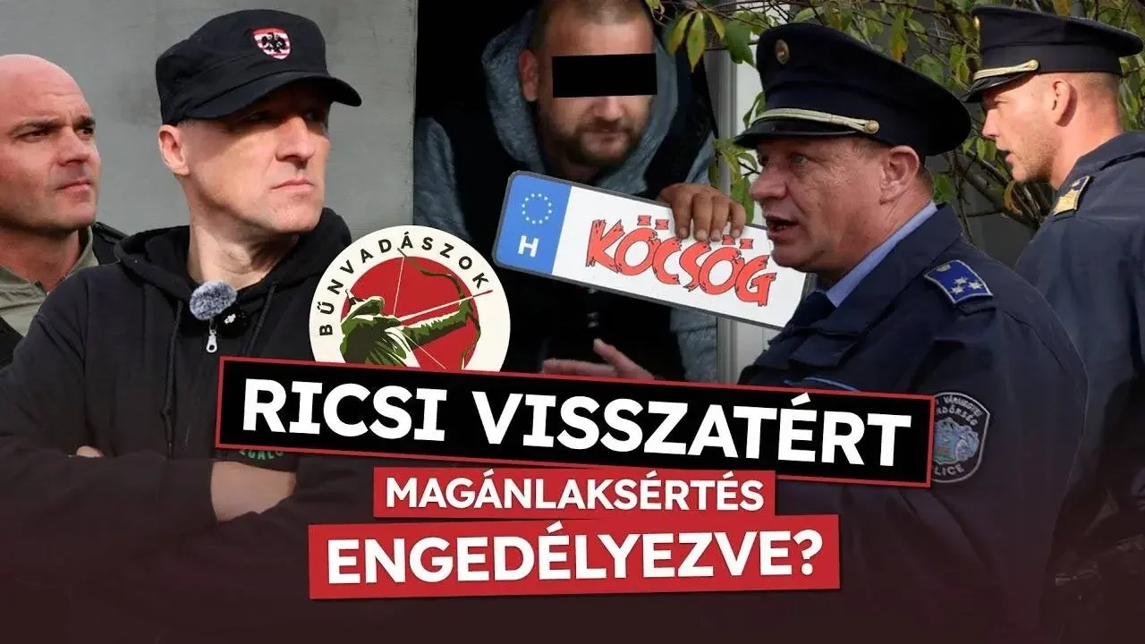 Ricsi visszatért, a rendőrség tétlenül nézi a magánlaksértést? (+VIDEÓ)