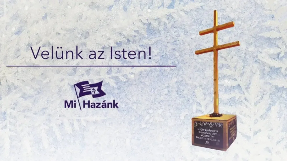 Adventi ökumenikus keresztállítás a Mi Hazánk szervezésében