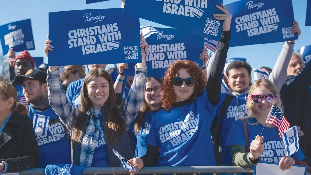 Amerikai diákok Washingtonban felvonultak Izrael támogatásáért (Kiemelt kép: passagesisrael.org)