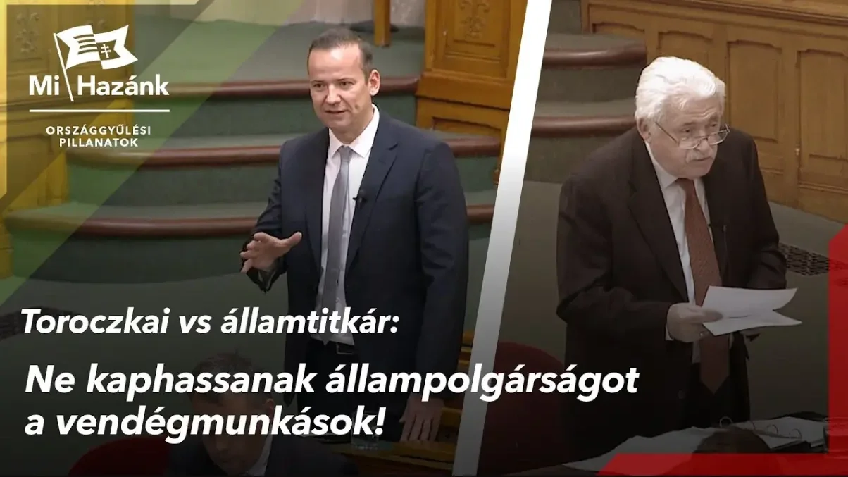 Toroczkai: Állampolgárságot kaphatnak a vendégmunkások? (+VIDEÓ)