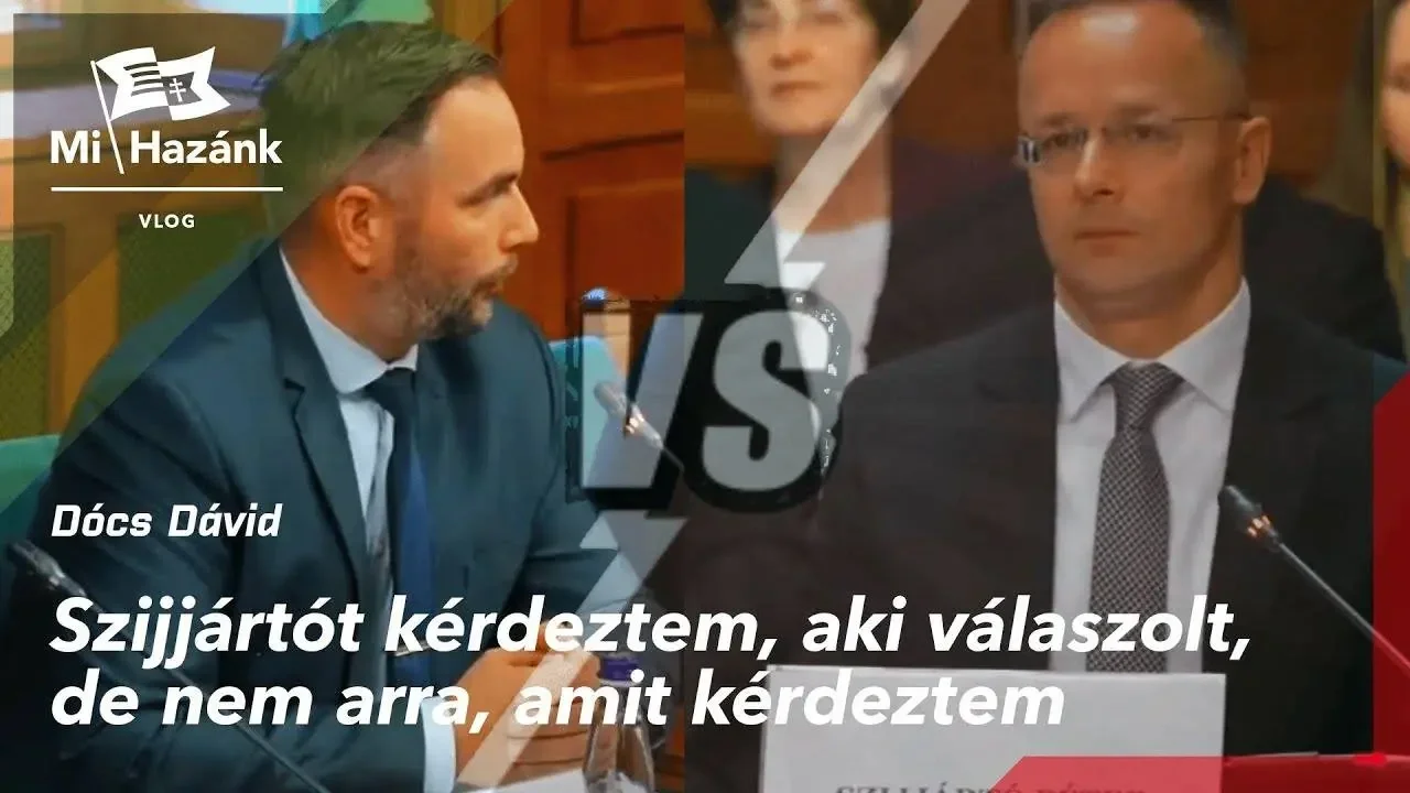 Dócs Dávid Szijjártónak: „Mi garantálja hazánk szuverenitásának megvédését?” (+VIDEÓ)