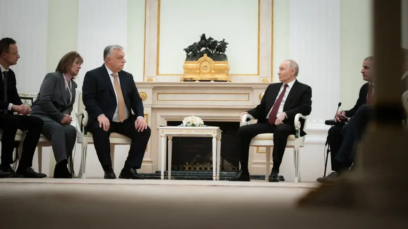 Orbán Viktor miniszterelnök és Vlagyimir Putyin orosz elnök a november 28-i moszkvai találkozójukon