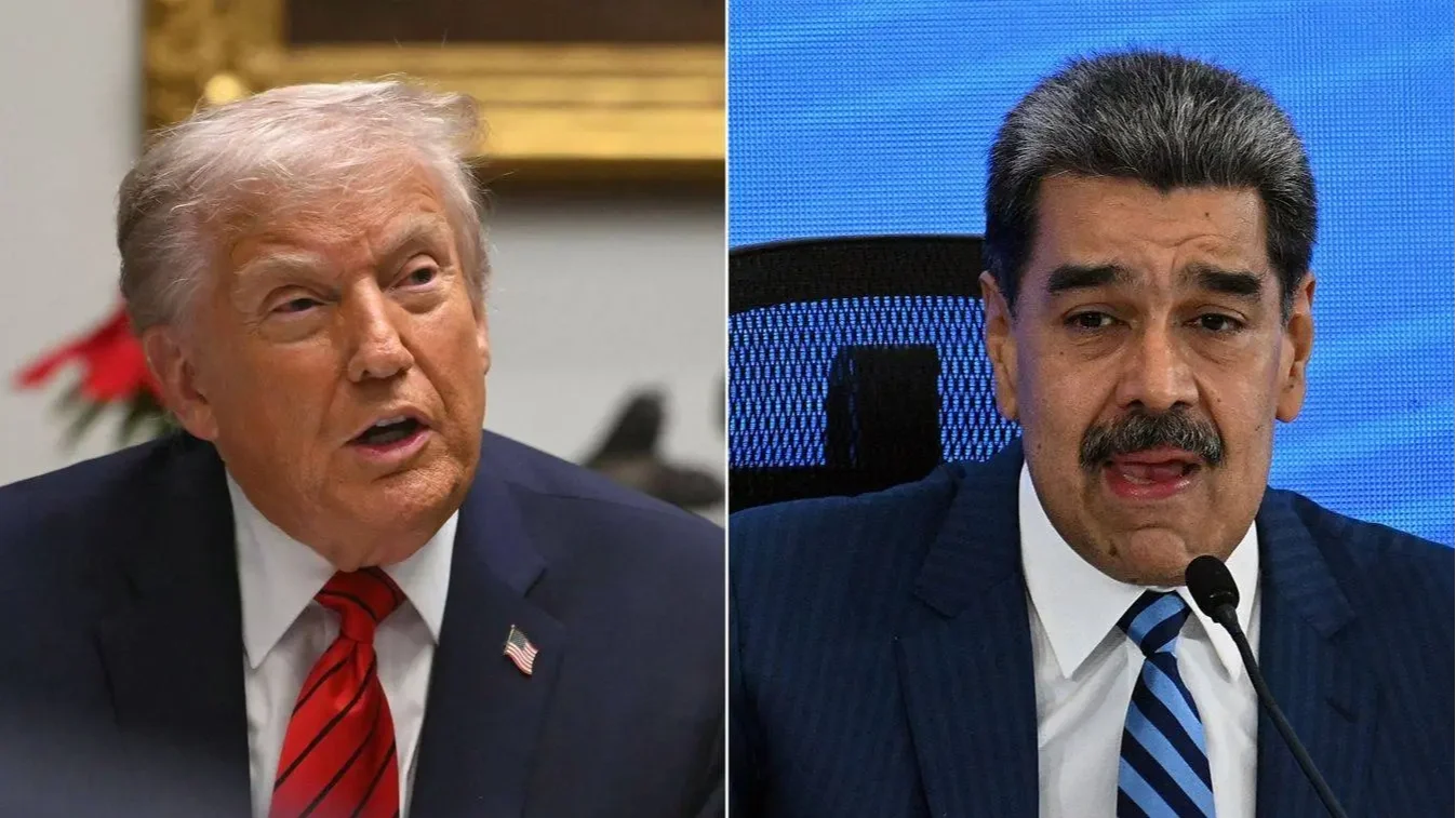 Az Egyesült Államok elnöke, Donald Trump és Venezuela elnöke, Nicolás Maduro