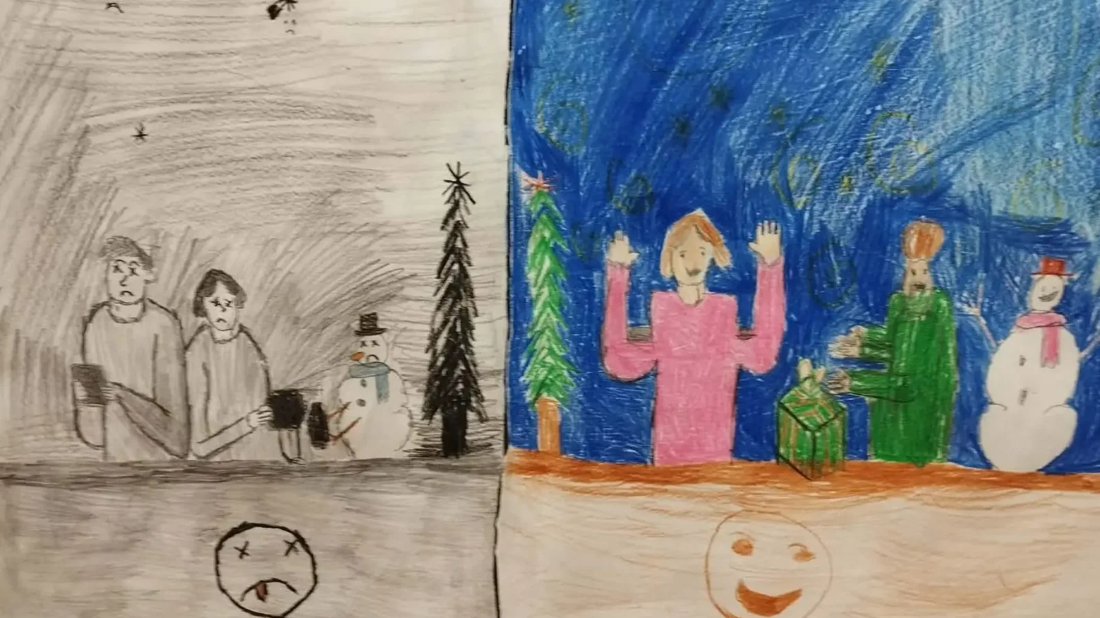 A rajzpályázat egyik győztes alkotása | Fotó: saját