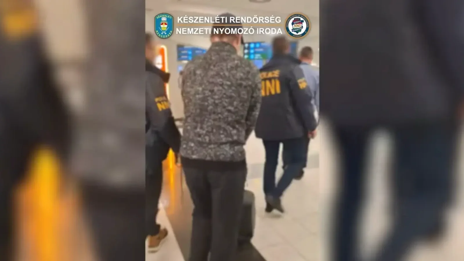 Képernyőmentés forrása: a Készenléti Rendőrség Nemzeti Nyomozó Iroda felvétele