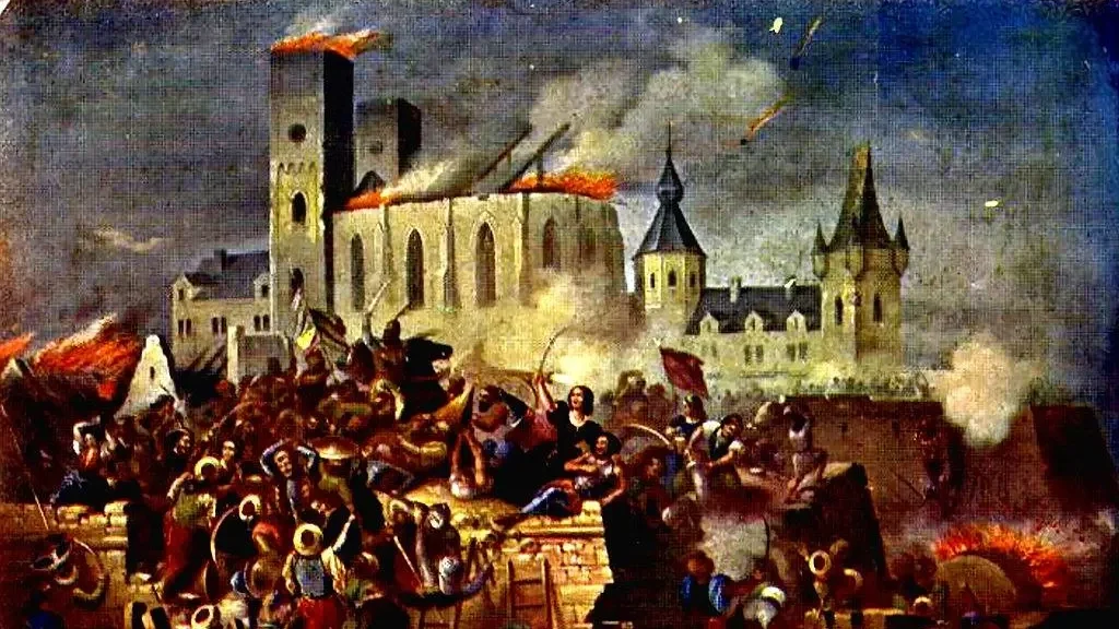 The Siege of Eger in 1552 (1860) - Béla Vízkelety - Wikimedia Commons