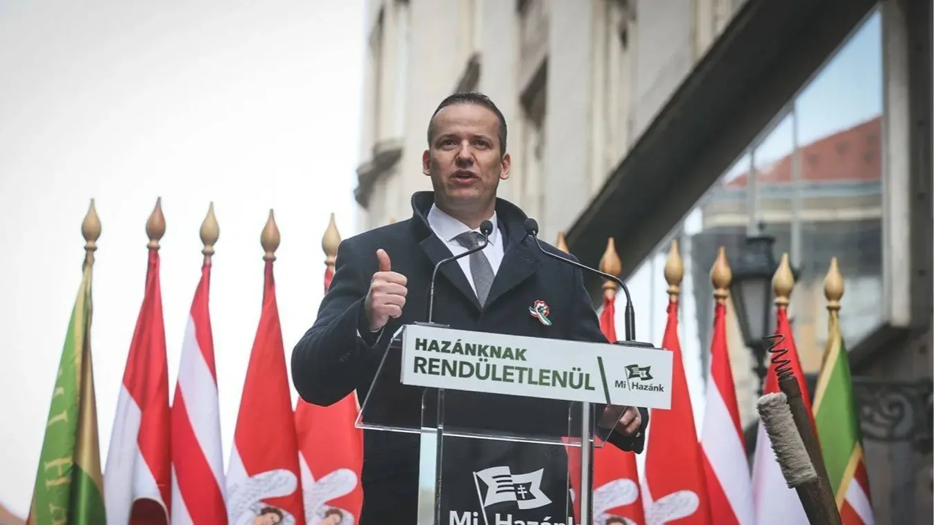 Toroczkai László, a Mi Hazánk elnöke | Fotó: Mirkó István