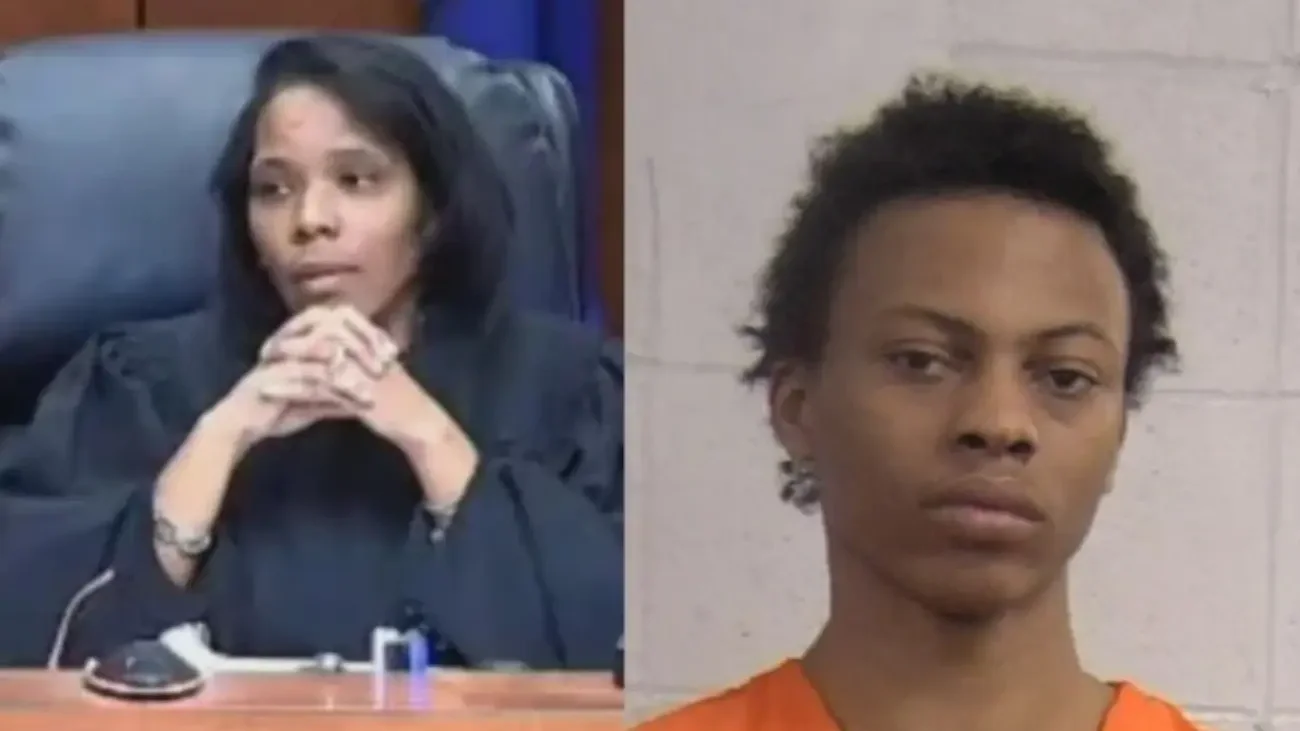 A bírónő és az elkövető | Kép forrása: Libs of TikTok X-oldala