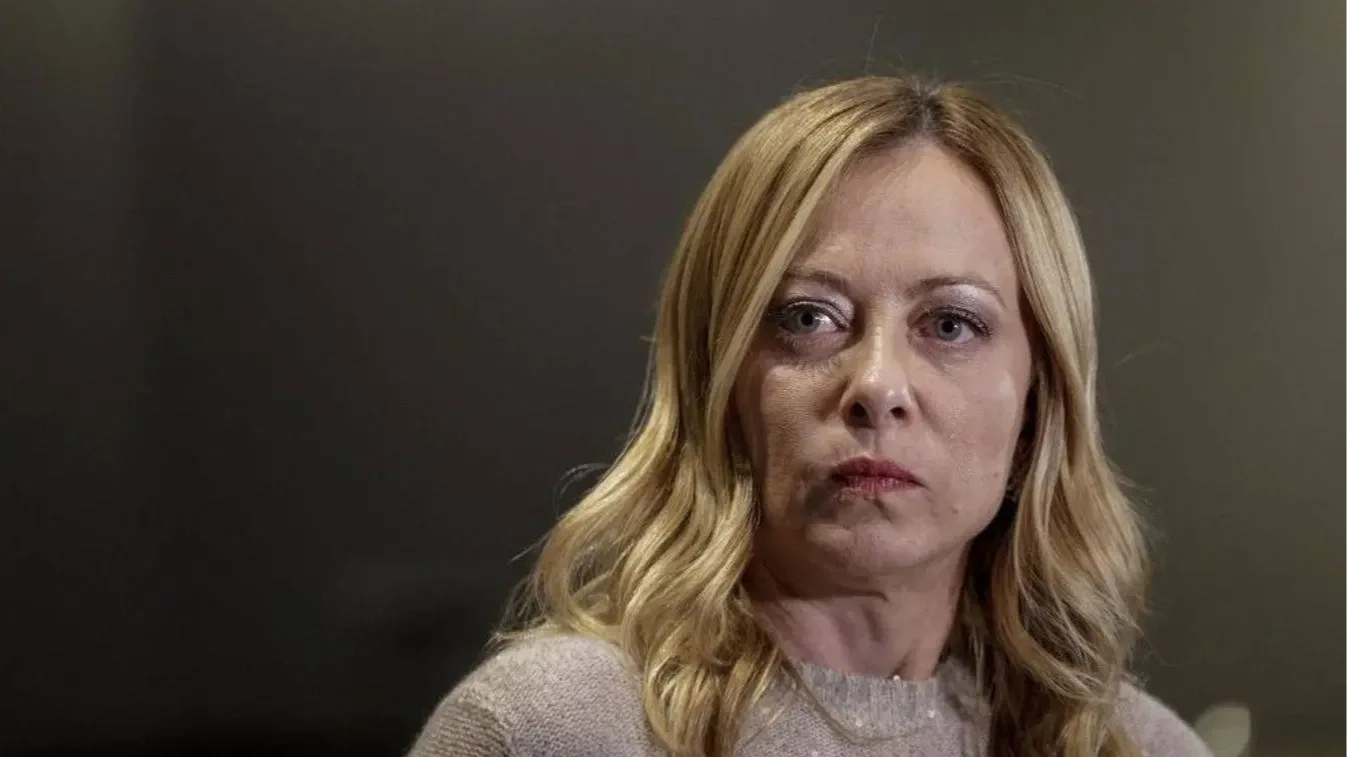 Giorgia Meloni olasz kormányfő | Kép forrása: AFP