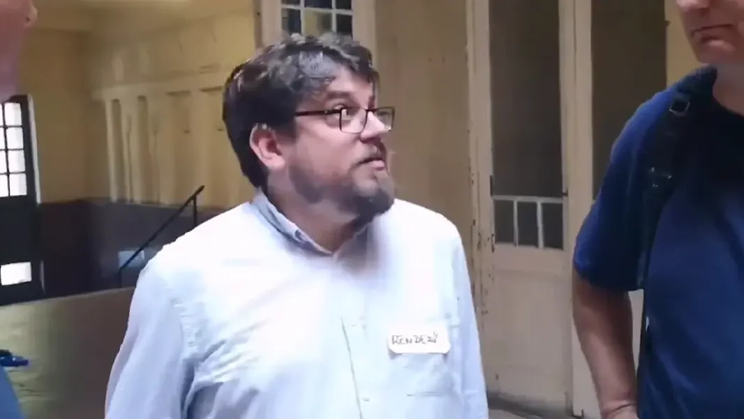 Dombos Tamás, a Háttér Társaság vezetője | Képernyőkép