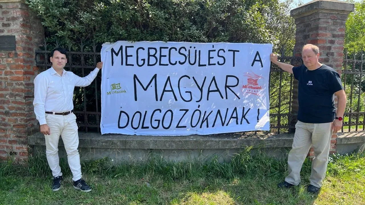 Kép: Lantos János és dr. Danka Lajos, Facebook