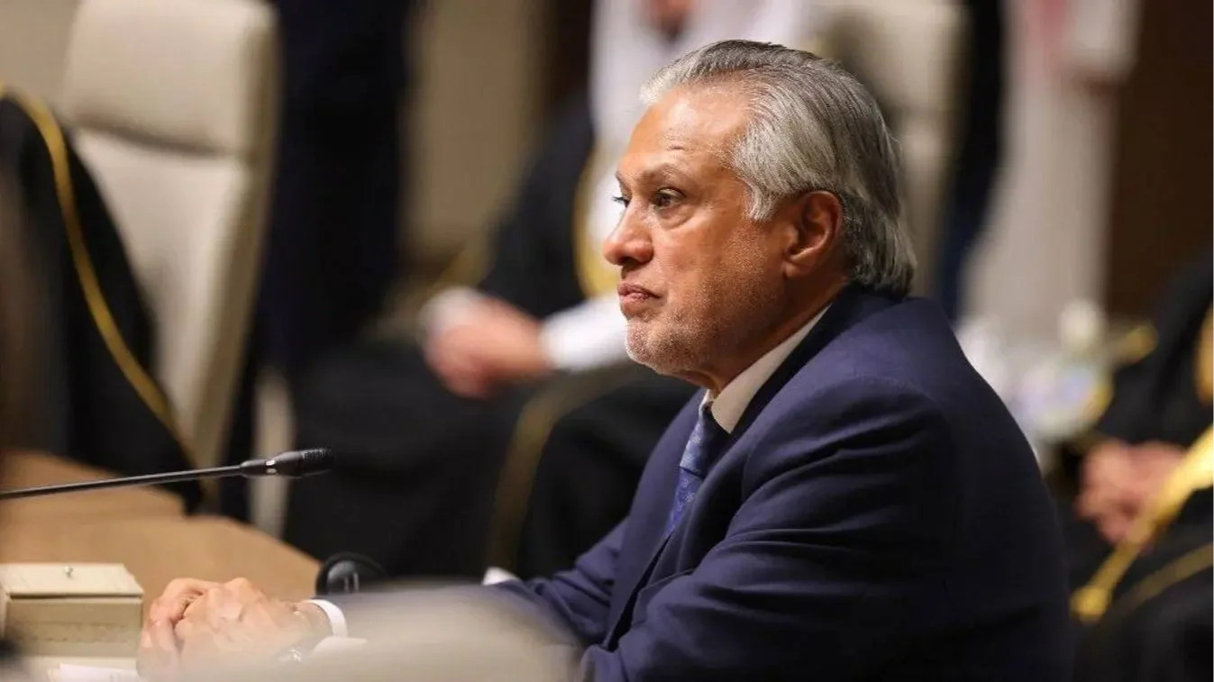 Isak Dár pakisztáni külügyminiszter Fotó: AFP