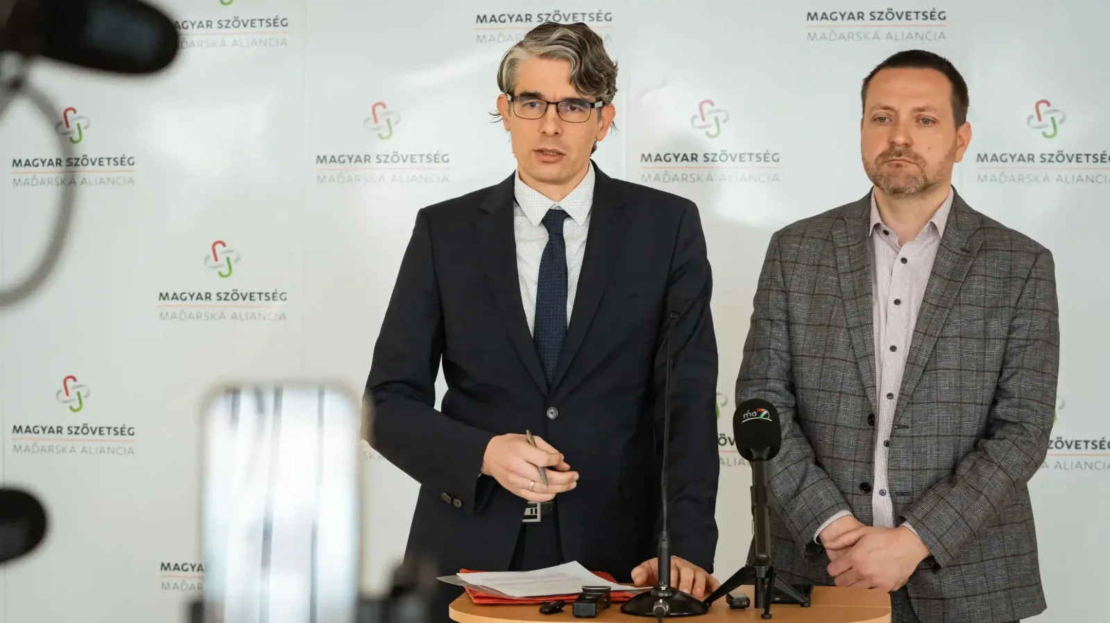 Fiala-Butora János (balra) és Orosz Örs (jobbra) | Fotó: Magyar Szövetség