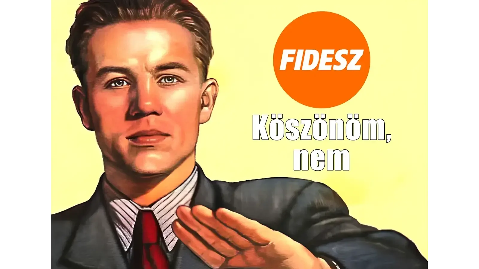 A manapság mémként elterjedt 1954-es szovjet alkoholellenes plakát szerkesztett változata