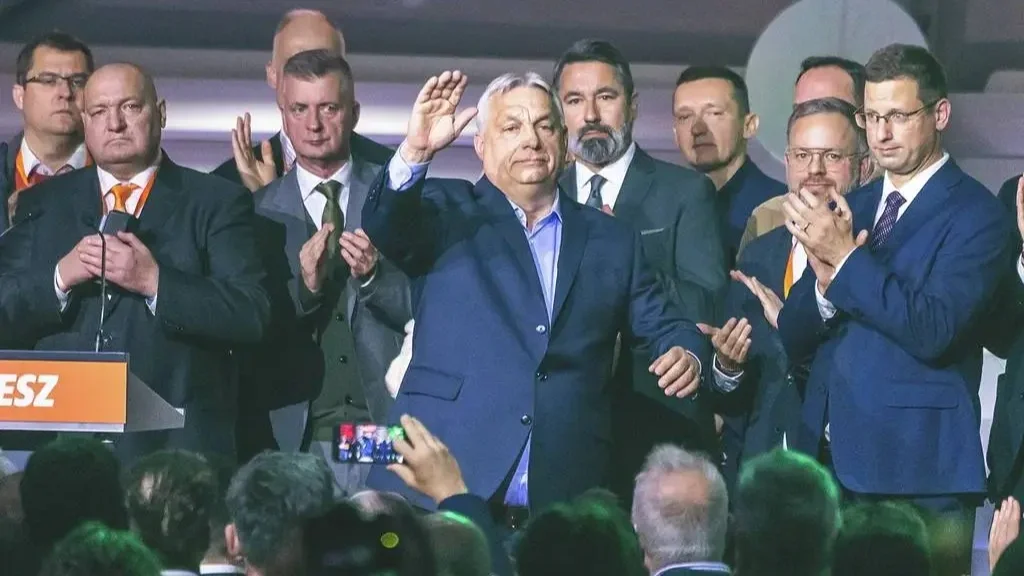 A Fidesz eredményvárója 2026. április 12-én | Kép forrása: Origo